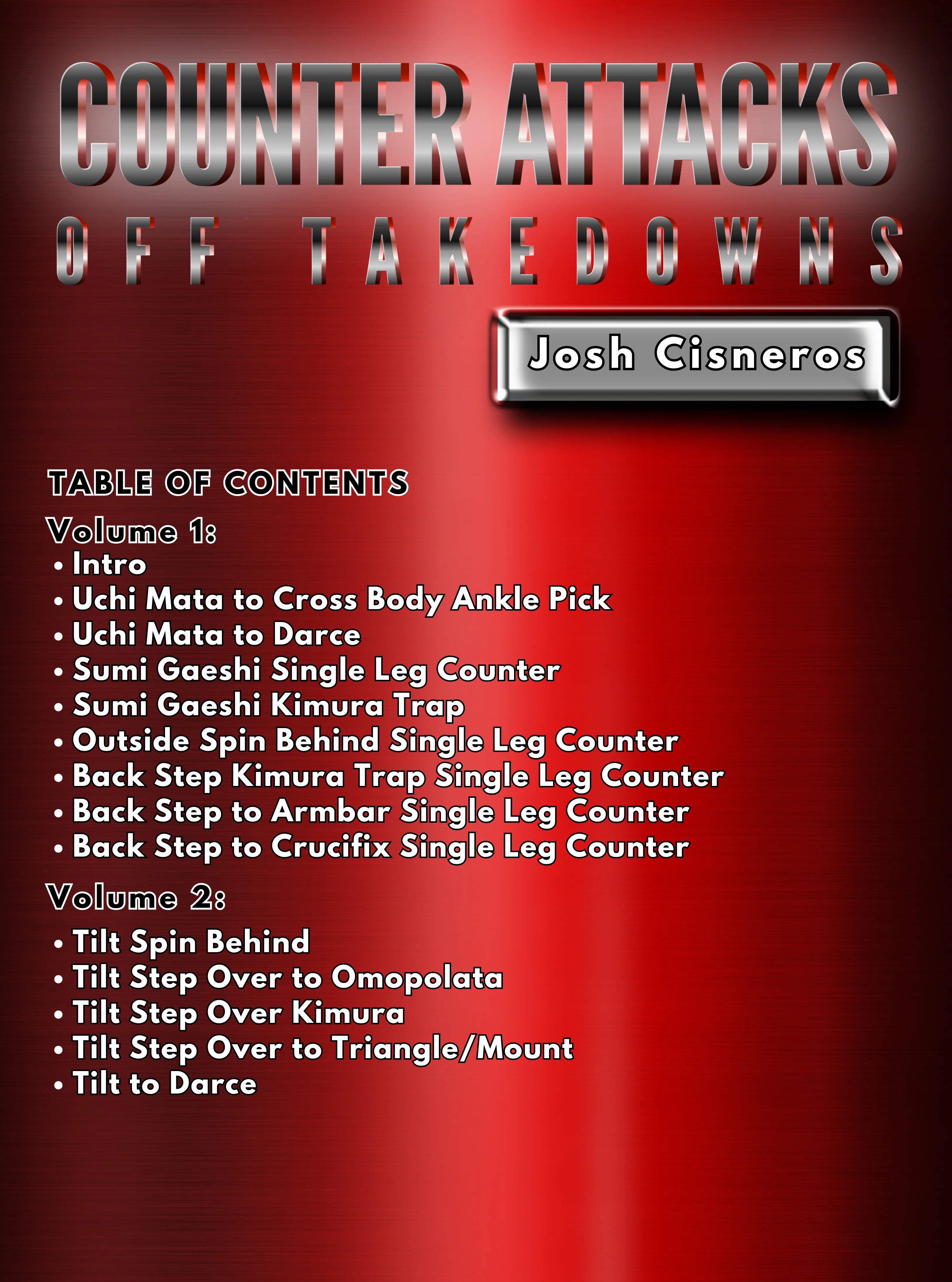 Counter Attacks Off Takedowns by Josh Cisneros - Image 2